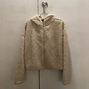 Cream fleece co-ord set